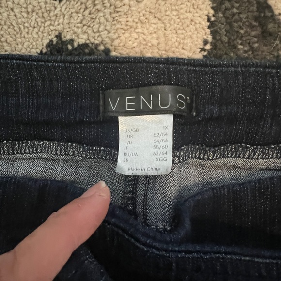 2 pair pull on denim jeans - Picture 3 of 3